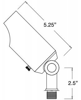 Encore LEDAL-21-LED-6W Uplight Area Light